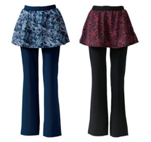 スコート付きパンツ